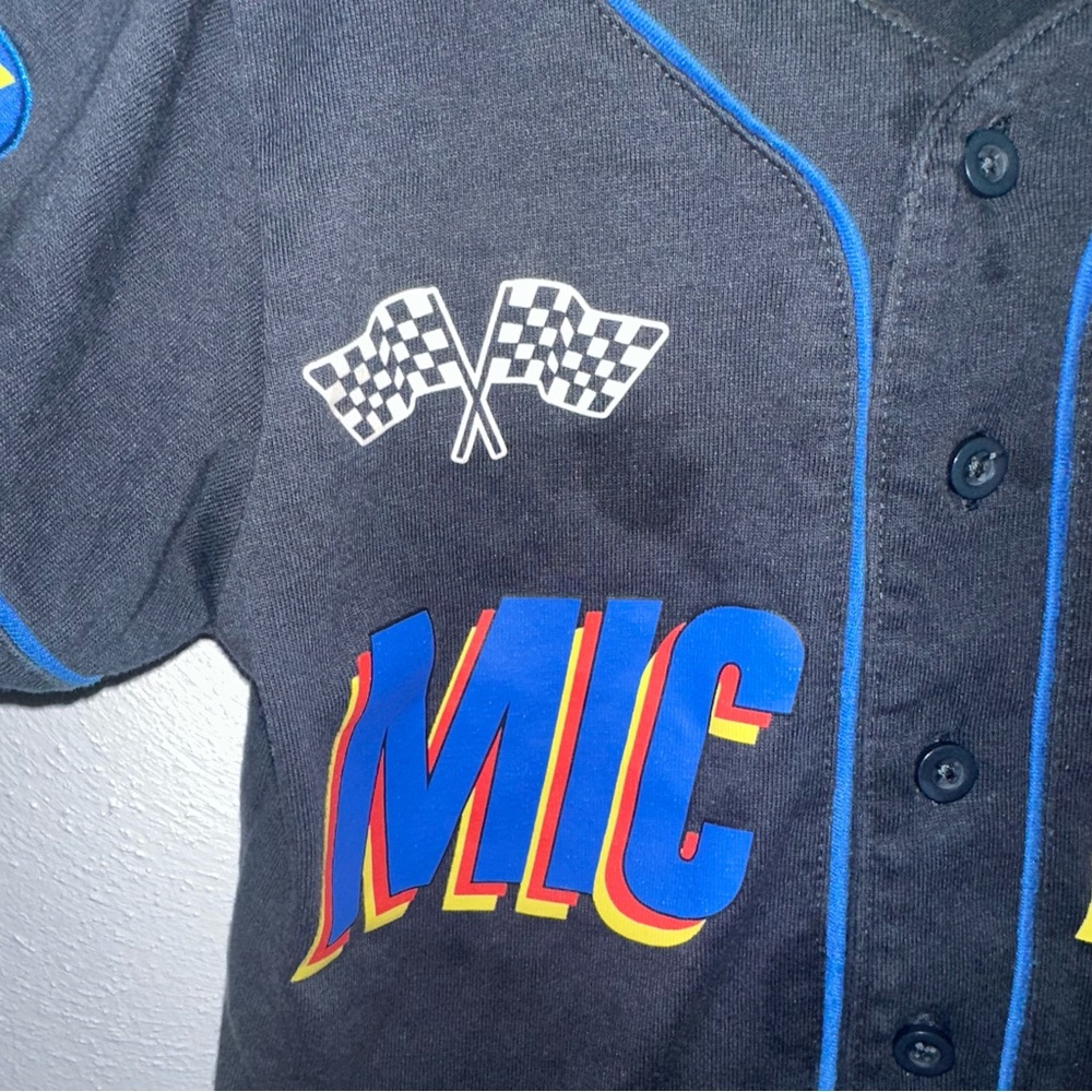 Mickey Racing Baseball Shirt - Picture 2 of 10
